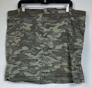 Lee Riders Green Mini Skirt Women's 22W